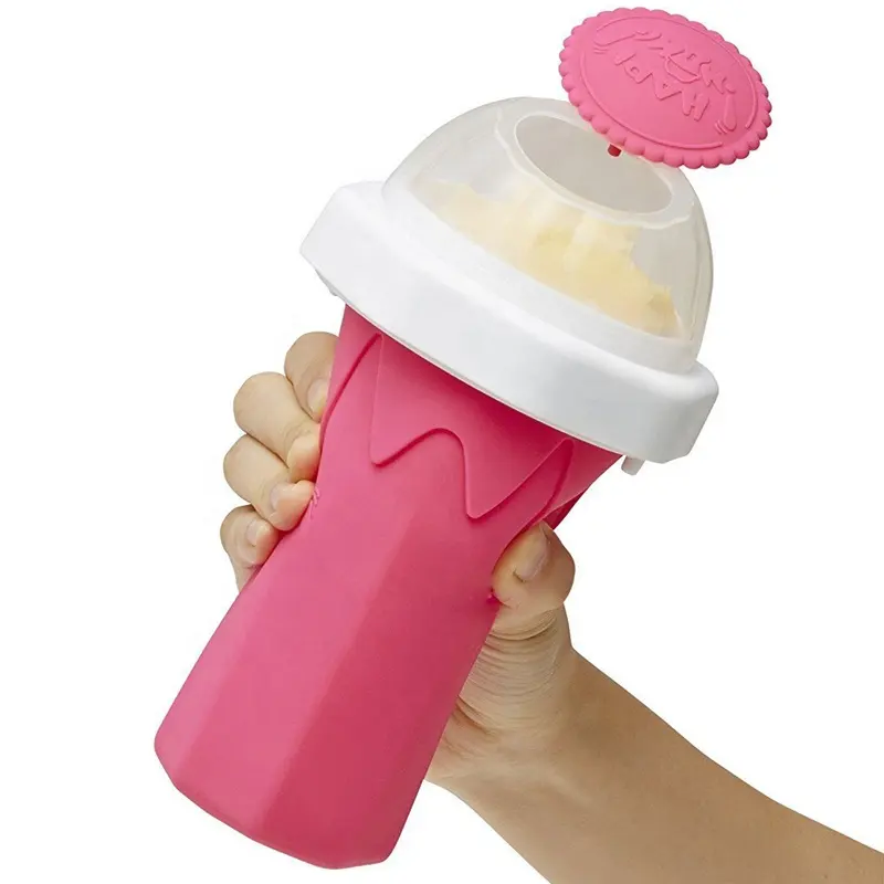 Factory Supply Milkshake Maken Cup Creatieve Mok Voor Thuis Diy Smoothie, Slushie, Sorbet, frozen Treats Magic Ice Maker Cup