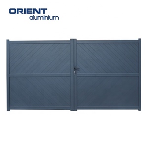Electric Sliding Gate,<span class=keywords><strong>ประตู</strong></span><span class=keywords><strong>เลื่อน</strong></span>ชิ้นส่วน Curved Sliding Gate - Product Image 2