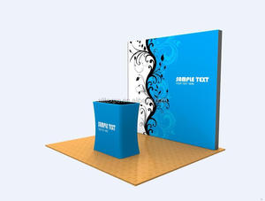 Nuovo arrivo leggero ri- utilizzabile stand espositivo di materiale - Product Image 2