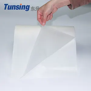 Polyurethane Fabric Adhesive Flexible Soft Bemis 3415 Polyurethane TPU Hot Melt Adhesive Film For Textile Fabric