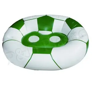 15 years OEM factory custom logo advertising Inflatable football air sofa