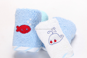 Bébé broderie <span class=keywords><strong>gant</strong></span> de toilette / enfants <span class=keywords><strong>sweat</strong></span> à capuche animaux serviettes - Product Image 5