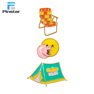 Muestra libre clásico niños amor <span class=keywords><strong>chat</strong></span> emoji metal insignias de solapa - Product Image 4