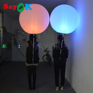 Sayok Tùy Chỉnh 0.8M LED Ánh Sáng Inflatable Ba Lô Bóng Cho Quảng Cáo - Product Image 2