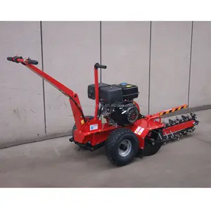 Grosir Tiongkok 15HP Maksimal 600Mm Trench Deep Walking Trencher, Garden Trencher, To Trencher