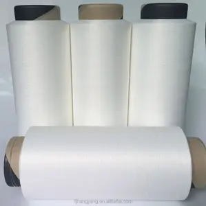 100% Nylon 6 Sợi Filament DTY 350D / 120F 70Denier 5 Sợi Dệt Sáng