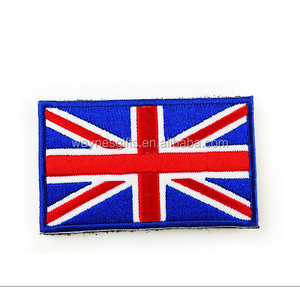 定制英格兰国旗补丁 | 英国国旗刺绣补丁 | 英国补丁 - Product Image 1