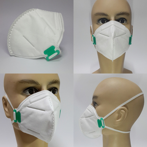 Benehal N95 Masque respiratoire pliable NIOSH <span class=keywords><strong>CDC</strong></span> approuvé avec boucle d'oreille motif plat EN149 Certificat prêt Stock-MS8225 - Product Image 5