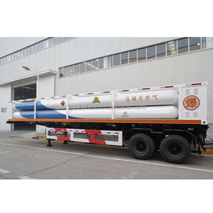Fournisseurs chinois de remorques-citernes à gaz naturel comprimé (GNC) de 40 000 L à vendre - Product Image 1