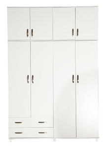 Thiết Kế Mới 160 Cm, <span class=keywords><strong>8</strong></span> Cửa 2 Ngăn Kéo Tủ Quần Áo Gắn Tường Bằng Gỗ Melamine Tủ Quần Áo Tủ Quần Áo Tủ Quần Áo Tủ Quần Áo - Product Image 2