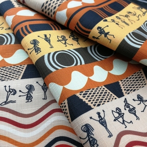 Pas cher Imprimé floral Coton Élasthanne <span class=keywords><strong>Lycra</strong></span> Tissu - Product Image 4