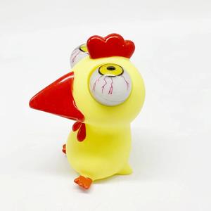 PVC Nhựa Cao Su Vui Động Vật Gà Mắt Popping Ra Bóp Căng Thẳng Đồ Chơi - Product Image 3