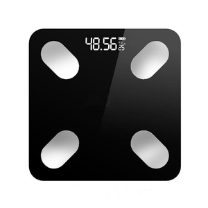 เครื่องชั่งน้ำหนักอิเล็กทรอนิคส์ LED/จอแสดงผล LCD, เครื่องชั่งน้ำหนักดิจิตอลอัจฉริยะในห้องน้ำสำหรับฟิตเนสน้ำหนักไฟฟ้าเครื่อง180กก. 0.1ก. - Product Image 4