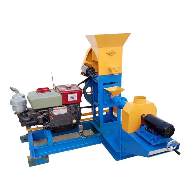 Hot sale floating fish feed extruder/poultry feed crumble machine