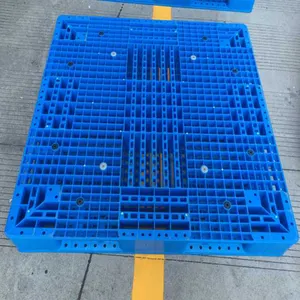 HDPE langlebige Hartplastik palette mit 8 Stahlrohren zu verkaufen