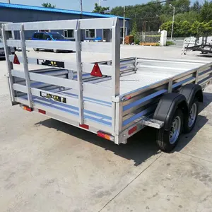 High Quality Car Carrier Trailer/cable Drum Trailer/off Road Travel Trailer Box Trailer