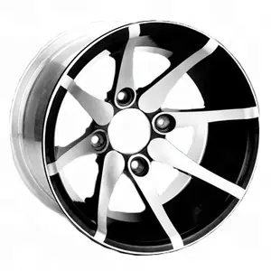 -20mm ET 12x7.5 inch car aluminium alloy atv wheels rims with 4 holes