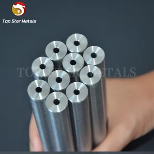 Astm F136 Titanium Cannulated Bar/Staaf Titanium Holle Bar Gr2 Gr5 Groothandel Titanium Staaf/Bar