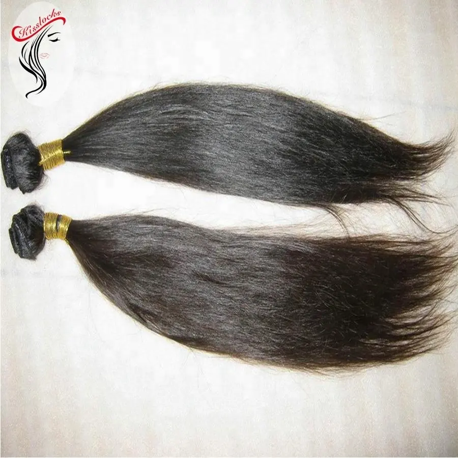 Kiss Locks Betrouwbare Hoge Kwaliteit Maagdelijke Burmese Rauwe Straight Weave Haarbundels