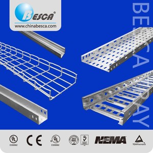 Galvanizado Metal <span class=keywords><strong>Ducto</strong></span> / HDG Galvanizado en caliente bandeja para <span class=keywords><strong>Cable</strong></span> ( ul, Cul, Ce, Iec, Iso ) - Product Image 4
