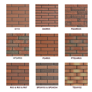 Alta <span class=keywords><strong>calidad</strong></span> 20mm 30mm entrada ladrillo suelo barato al por mayor precio Eco arcilla roja permeable pavimentación <span class=keywords><strong>ladrillos</strong></span> - Product Image 6