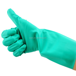 Malaysia importiert material made nitril grün <span class=keywords><strong>butyl</strong></span> handschuhe - Product Image 3