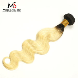 Extension per <span class=keywords><strong>Capelli</strong></span> Modern Show 1b 613 Ombre, Ciocche di <span class=keywords><strong>Capelli</strong></span> <span class=keywords><strong>da</strong></span> Nero <span class=keywords><strong>a</strong></span> Biondo, Trama Bicolore - Product Image 4