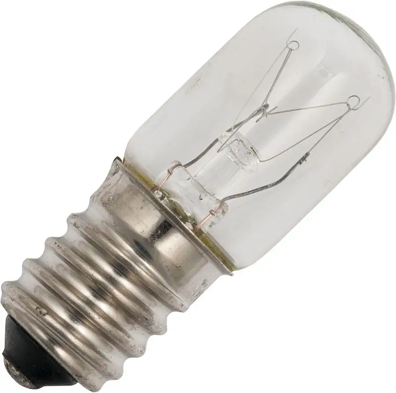 Bombilla incandescente de alto voltaje E14, equipo de 220V, Bombilla indicadora de 5W,7W,6W,10W,15W, fábrica de Dongguan