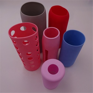 Manchon de bouteille en caoutchouc silicone, protection thermique personnalisée 5 pièces - Product Image 2