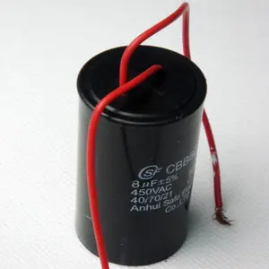 retail price list of capacitor 240vac 5uf 7uf 9uf CBB60 AC Motor capacitor