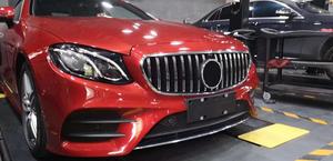 <span class=keywords><strong>Calandre</strong></span> avant en argent massif pour <span class=keywords><strong>Mercedes</strong></span>, grille de voiture de type W213 <span class=keywords><strong>GT</strong></span> pour E43 AMG E200 E300 E400 Sport 17 — 18 - Product Image 3