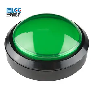 100mm Jumbo Arcade machine Dome Illuminated Push Button