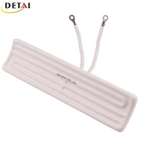 Plaque chauffante en céramique blanche 220v/500w / Pièces de chauffage en céramique / <span class=keywords><strong>Lampe</strong></span> chauffante en céramique infrarouge - Product Image 1