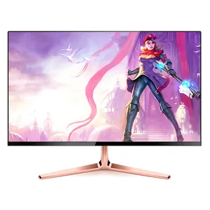 Wide Screen 23.8 Inch Led frameless High-definition Computer Monitors With Vga Dvi Interface