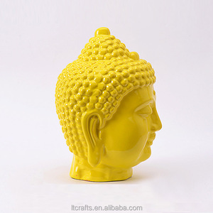 Fabbrica 3d bianco Polyresin Buddha <span class=keywords><strong>testa</strong></span> statue per la vendita - Product Image 5