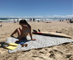 Groothandel Strand Matten Outdoor Deken Zand Gratis Strand Picknick <span class=keywords><strong>Plastic</strong></span> <span class=keywords><strong>Mat</strong></span> - Product Image 2