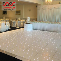 Tapis de danse éclairé à led, en acrylique, super fin, étoile lumineuse, meilleure vente