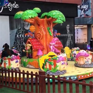 Manèges de parc d'attractions bon marché 24 places Carrousel à tasse rotative sur le thème de la <span class=keywords><strong>forêt</strong></span> à vendre - Product Image 3
