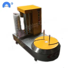 Cheap airport luggage wrapping machine manuafactures for sales