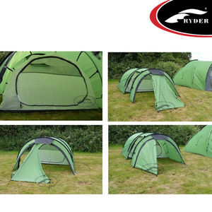 Polo <span class=keywords><strong>de</strong></span> aluminio impermeable con Logo personalizado para 3 personas, equipo <span class=keywords><strong>de</strong></span> envío, tienda <span class=keywords><strong>de</strong></span> campaña para motocicleta, doble piel - Product Image 4