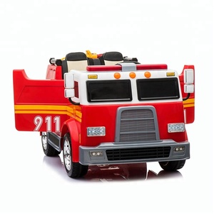 Nuovissimo popolare <span class=keywords><strong>giocattolo</strong></span> elettrico per bambini auto camion dei pompieri con pistola a <span class=keywords><strong>fuoco</strong></span> a distanza EN71 certificati a batteria <span class=keywords><strong>giocattolo</strong></span> di plastica - Product Image 1