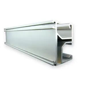 Nhôm Giá Mỗi Kg Nhà Cung Cấp Trung Quốc/6063 Đùn Anodized Nhôm Panel Năng Lượng Mặt Trời Khung Nhà Máy/Nhôm Hồ Sơ Cho Panel Năng Lượng Mặt Trời