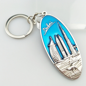 سلسلة مفاتيح على شكل لوح تزلج مخصصة كتذكار من دبي للهدايا الترويجية - Product Image 6