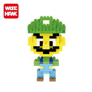 Mini Figura Personalizzata Fai-da-Te in Blocchi da Costruzione, Giocattolo <span class=keywords><strong>Super</strong></span> <span class=keywords><strong>Mario</strong></span> in Miniatura - Product Image 2