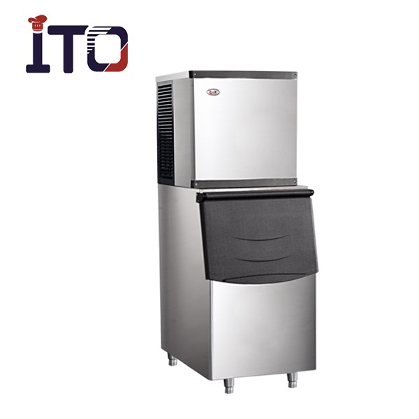 220 KG / Day Cube Ice Maker for Bars Food-Grade Cube Ice Machine
