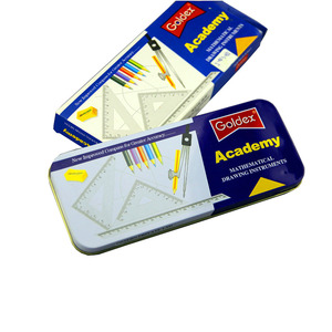 Instrumentos Matemáticos de la <span class=keywords><strong>Academia</strong></span>, Juego de Matemáticas Escolares en Oferta, Juego de Instrumentos de Geometría - Product Image 2