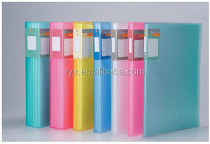 <strong>A4</strong> Size clear <strong>Display</strong> Book pp Plastic Pocket File <strong>Folder</strong> with Loose Leaf - Product Image 4