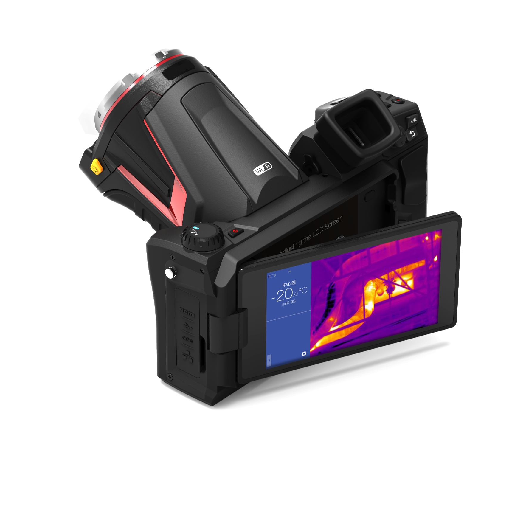 TIC640 высокая производительность Thermograpgic ИК камера Инфракрасный термальность изображений анализатор