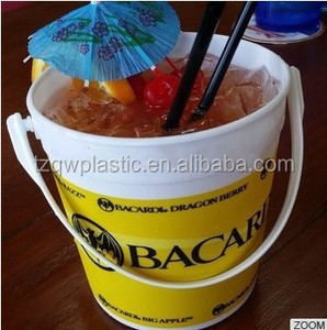 Cubo de ron de plástico para beber, diseño personalizado, 32OZ, <span class=keywords><strong>Bacardi</strong></span> - Product Image 3
