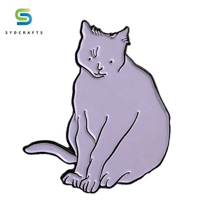De la muestra libre de brillo de esmalte de Metal dibujos animados loco <span class=keywords><strong>Pizza</strong></span> Hut Pin - Product Image 5